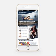 Multipower - Sports Foods. Art Direction, Editorial Design, Graphic Design, Photograph, and Advertising project by Twotypes - 02.26.2015