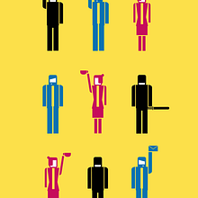 Pictogramas sobre la sociedad Política Española. Art Direction, Design, and Graphic Design project by Carlos Elosua - 02.26.2015