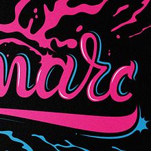 hillmarc lettering. Un progetto di Design e Illustrazione tradizionale di hillmarc - 27.02.2015