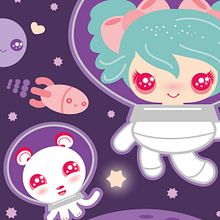 Kawaii mood!. Character Design, and Traditional illustration project by Pupa Pupapop - 03.01.2015