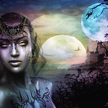 3lunas ilustración. Un projet de Beaux Arts et Illustration traditionnelle de Josefa Lopez Guerrero - 01.03.2015