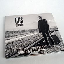 Diseño y maquetación del CD de Güs Guzmán. Design project by Mario Serrano Contonente - 03.02.2015