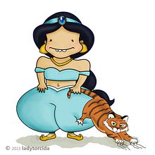 Jasmine - Set it free Ein Projekt aus dem Bereich Design von Figuren und Traditionelle Illustration von Laura González Padilla - 14.02.2015