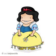 Blancanieves - Little things Ein Projekt aus dem Bereich Design von Figuren und Traditionelle Illustration von Laura González Padilla - 19.02.2015