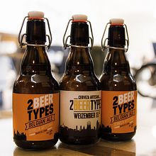 2BeerTypes. Br, ing, Identit, Product Design, Graphic Design, and Packaging project by Twotypes - 03.03.2015