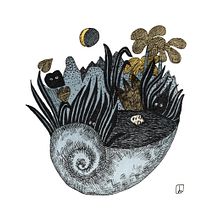The deep breath. Un proyecto de Ilustración tradicional de Judit Canela - 04.01.2015
