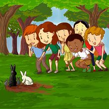 Polina y sus amigos. Un projet de Conception de personnages de Art of Madoca (Mar Dominguez) - 05.06.2014