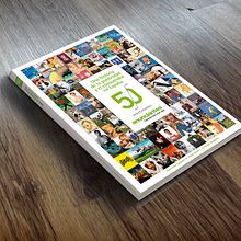 Libro 50 Aniversario Anuciantes. Un proyecto de Diseño editorial de Tirso Lizarraga - 05.03.2015