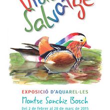 Exposición "Vida salvatge". Un progetto di Illustrazione tradizionale e Pittura di Montse Sanchiz Bosch - 31.01.2015