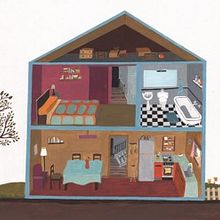 Casa de Muñecas. Un progetto di Illustrazione tradizionale di Lali Parra - 06.12.2014