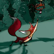 Encuentro mágico. Character Design, and Traditional illustration project by Agustín García barcia - 03.06.2015