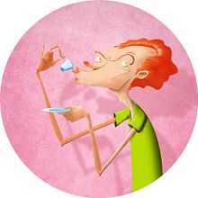 Sorbito. Un proyecto de Diseño de personajes e Ilustración tradicional de Agustín García barcia - 07.03.2015