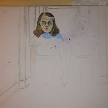 Homenaje al resplandor acrílicos en proceso. Un proyecto de Pintura de Tamara Gutiérrez Torres - 28.02.2015