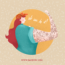 International Women's Day. Un progetto di Design, Graphic design e Illustrazione tradizionale di David van der Veen - 07.03.2015