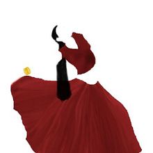 Dance, proyecto de logo para una academia de baile de Bollywood . Br, ing și identitate, Design & Ilustrație tradițională de Ana Galván Alonso - 03.07.2015