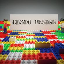 Logo CB3DO con Legos. 3D, To, and Design project by Moises Calderon Basto - 03.07.2015