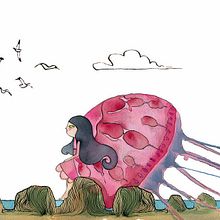 La isla de los niños perdidos. Character Design, Writing, and Traditional illustration project by Sandra Uve - 03.08.2015