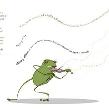 La rana que no durmió en una semana. Editorial Design, and Traditional illustration project by Elisenda Adell - 03.08.2015