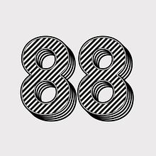 Yorokobu Numbers. Design, Traditional illustration, T, and pograph project by Carlos de Toro - 03.08.2015