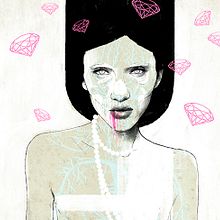 Cartel Band of Skulls. Een project van  Ontwerp, Grafisch ontwerp, Traditionele illustratie y  Muziek van Oscar Giménez - 08.03.2015