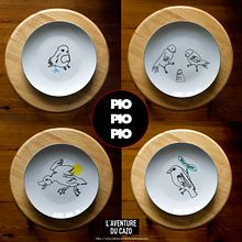 PIO, PIO, PIO. Ilustração tradicional projeto de Miguel Ángel Rodríguez Rodrigo - 08.03.2015