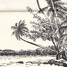 Pincel y tinta en la playa. Fine Arts, and Traditional illustration project by Adolfo Arranz - 03.07.2015