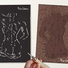 Grabado Linoleo . % Mar Gómez tarafından hazırlanan Sanat ve El Sanatları, Güzel sanatlar, Tasarım, Grafik Tasarım, Geleneksel illüstras, on, Ve Serigrafi Baskı projesi - 03.09.2015