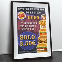 Burguerking. Discoteca joven . % Mar Gómez tarafından hazırlanan Grafik Tasarım, Ve Reklamcılık projesi - 03.15.2015