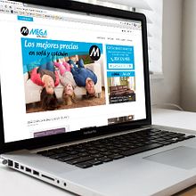 Mega Sofá y Colchón. Un proyecto de Br, ing e Identidad, Diseño gráfico y Diseño Web de José Luis Zapata Cárdenas - 09.11.2014