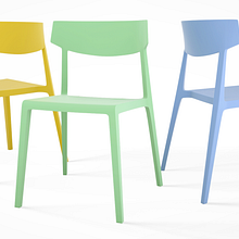 Sillas minimalistas. Un progetto di 3D, Architettura, Architettura d'interni, Design, Interior design, Design e creazione di mobili e Product design di Juan Carlos Blanco - 10.03.2015