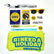 Vgmania Corfù Summer 2014. Br, ing, Identit, Art Direction, Design, Accessor, Design, Editorial Design, Graphic Design, and Events project by Guerra Graphics - 07.10.2014