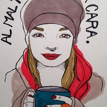 Mary. Traditional illustration project by Cristina Castro Núñez - 03.10.2015