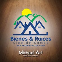 Logotipo y Tarjetas Bienes&Raices. Br, ing e Identidade, Direção de arte, Design gráfico, e Publicidade projeto de Michael Ramos - 11.03.2015