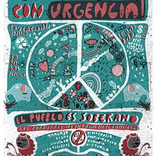 "Ilustración por el cambio" para el CIV15. Traditional illustration project by Enric Redón - 03.11.2015