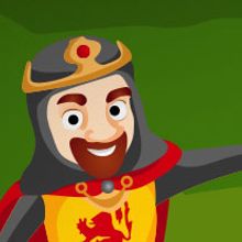 Be a Hero. Robert the Bruce. Game Design, and Traditional illustration project by Victoria García Calvo - 03.14.2014