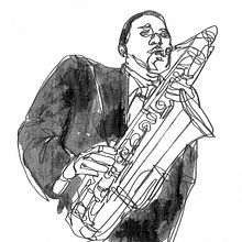 Ilustraciones de JAZZ Ein Projekt aus dem Bereich Design, Grafikdesign und Traditionelle Illustration von Pati Sánchez - 04.09.2016