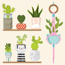 GROW ME NICE. Un progetto di Character design e Illustrazione tradizionale di Natalia Escaño - 12.03.2015