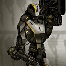 AssaultBot. Un proyecto de Ilustración tradicional de Cristian Kocak - 12.03.2015