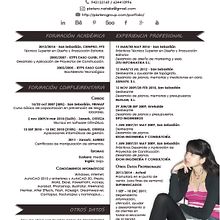 Mi Curriculum Vitae. Graphic Design, and Web Design project by Natalia Platero Roncero - 03.14.2015