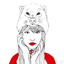 Buenas noches abuelita. Ilustração tradicional projeto de María Bravo Guisado - 12.03.2015