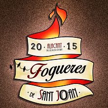 Fogueres de Sant Joan 2015 Ein Projekt aus dem Bereich Grafikdesign, Events und Werbung von Laura González Padilla - 30.09.2014