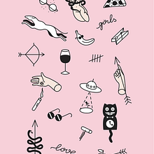 TATTOO . Caligrafie, Design, Design grafic, Ilustrație tradițională și Tipografie de Grace García - 03.15.2015