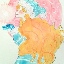 Watercolours Christmas Cards. Un proyecto de Ilustración tradicional, Bellas Artes y Pintura de Marta Llumbart Jambert - 15.03.2015