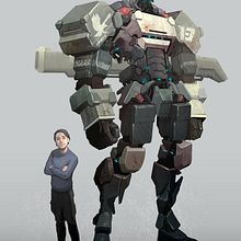 RoboSamurai Project App. Art Direction, Game Design, Character Design, and Traditional illustration project by Irra Sotomayor - 03.15.2015