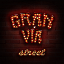 Lettering - Gran Vía Street. Projekt z dziedziny Br, ing i ident, fikacja wizualna, Design, Projektowanie graficzne, T i pografia użytkownika Marta Flores Huelves - 15.03.2015