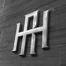 Logo Ruiz Herrera V.1. Un proyecto de Br, ing e Identidad y Diseño gráfico de Artídoto Estudio - 16.03.2015