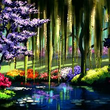 Primavera. Fine Arts, L, scape Architecture, and Painting project by MªLaura Brenlla - 03.17.2015