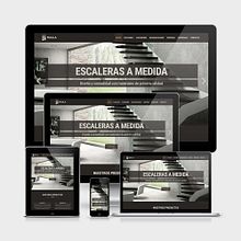 BRANDING, PUBLICIDAD y WEB - MAILA Escaleras y Elevadores. Br, ing, Identit, Design, Graphic Design, Marketing, Advertising, Web Development, and Web Design project by Concepción Domingo Ragel - 03.16.2015