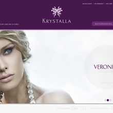 BRANDING - Krystalla (tienda online de joyas). Br, ing, Identit, Design, Graphic Design, Marketing, Packaging, and Advertising project by Concepción Domingo Ragel - 03.05.2015