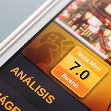 Meristation - App Mobile iOS. Un proyecto de Animación, Br, ing e Identidad, Diseño, Diseño gráfico y UX / UI de Juan Luis Valle de la Rúa - 20.03.2015